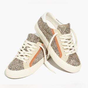 Madewell Women’s Sidewalk Low-Top Sneakers in Spotted Calf Hair
Light Sand Multi